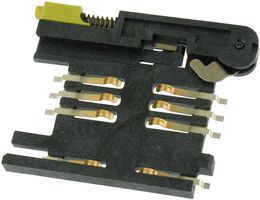 91228-3001 - MEMORY CARD SOCKET, SIM, 8POS detail