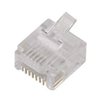 90075-0141 - CAT3 RJ45 MODULAR PLUG, 8POS, 1 PORT detail