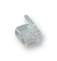 937-SP-3066R-OST - CONNECTOR, MODULAR, PLUG, 6P6C, 1PORT detail