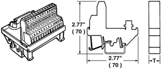 912393 - INTERFACE TB, D SUB FEMALE-TB, 15POS detail