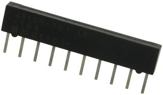 4310R-101-154LF - RESISTOR, BUS RES N/W, 9, 150KOHM, 2%, SIP detail