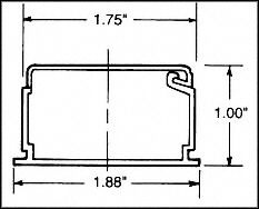 8443-0487 - ADHESIVE-BACKED SURFACE MOUNT RACEWAY detail