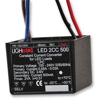 LIGHTECH901002500LED 2W DC 500MA POTTED LEADS detail