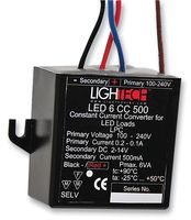 LIGHTECH901006501LED 6W DC 500MA POTTED CONV detail