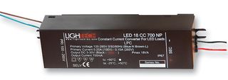 LIGHTECH901018700NPLED 18W DC 700MA AL.HOUS CONV detail