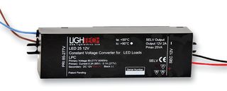 LIGHTECH901025012PLED 25W DC 12VAL.HOUS CONVERTER detail