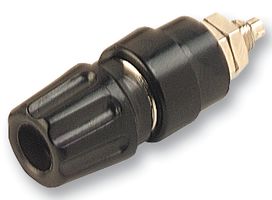 HIRSCHMANN TEST AND MEASUREMENT930136100SOCKET, 4MM, BLACK detail