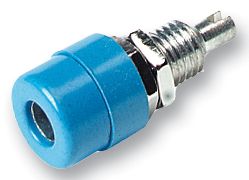 HIRSCHMANN TEST AND MEASUREMENT930166102SOCKET, 4MM, BLUE, PK5 detail