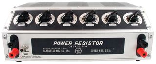 240C - RESISTANCE DECADE BOX, 1 TO 999999 OHM detail