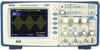 2530B - DIGITAL STORAGE OSCILLOSCOPE, 2-CH, 25MHZ, 500MSPS detail