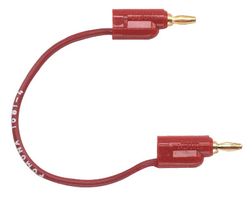 1081-60-2 - PATCH CORD, STACKING BANANA PLUG, 60IN, RED detail