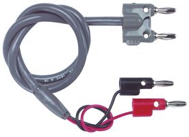 1368-A-18 - TEST LEAD, SINGLE, RED/BLACK, 18IN, 300V detail