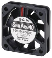 109P0412H902 - AXIAL FAN, 40MM, 12VDC, 70mA detail