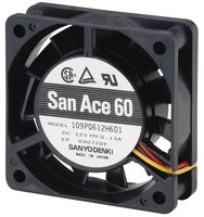 109P0624H602 - AXIAL FAN, 60MM, 24VDC, 70mA detail