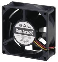 109P0824H2021 - AXIAL FAN, 80MM, 24VDC, 90mA detail