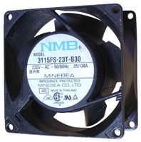 3115FS-23W-B20-A00 - AXIAL FAN, 80MM, 230VAC, 60mA detail