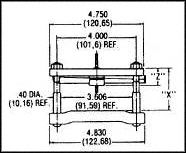 139-5J - COMPRESSION MOUNTING CLAMP detail