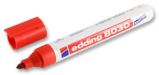 EDDING8030-002MARKER, PERM., NLS, RED detail