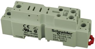 70-781D5-1A - RELAY SOCKET, 5-PINS, 20A detail