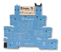 FINDER38.51.7.024.0050INTERFACE RELAY, SPDT-CO, 24VDC detail