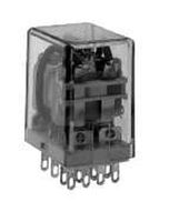 158-12C200 - POWER RELAY, DPDT, 24VDC, 10A, PLUG IN detail