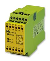 PILZ774-314 PNOZ/X3/110V24VSAFETY RELAY, 4PST-3NO/1NC, 24VDC, 8A detail