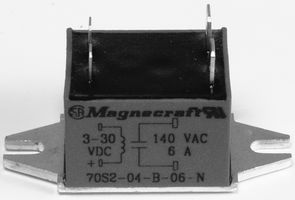 70S2-04-B-12-N - SSR, PANEL MOUNT, 140VAC, 30VDC, 12A detail