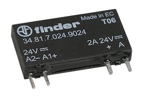 FINDER34.81.7.024.8240SSR, PCB MOUNT, 60VDC, 9VDC, 1A detail