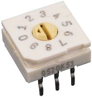 94HAC10T - SWITCH, ROTARY DIP, 100mA, ROUND FLUSH detail