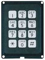 88AB2-143 - KEYPAD SWITCH, 3X4, 10mA, 24VDC, ABS detail