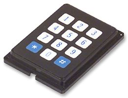 88AB2-152 - KEYPAD SWITCH, 3X4, 10mA 24VDC, ABS detail