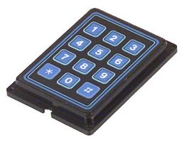 88AB2-172 - SWITCH KEYPAD 3X4 10mA 24V ABS detail