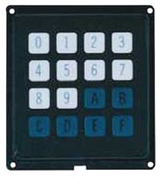 88BB2-052. - KEYPAD SWITCH, 4X4, 10mA 24VDC, ABS detail