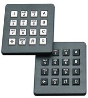 96BB2-056-R - SWITCH, KEYPAD, 4X4, 5mA, 12V, ABS detail