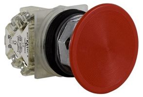 9001KR5RH13 - PUSHBUTTON SWITCH, SPST-NO/SPST-NC, 10A,600VAC detail