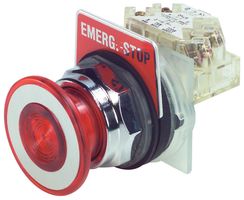 9001KR9RH13 - SWITCH, INDUSTRIAL PUSHBUTTON, 30MM detail