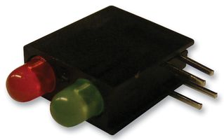 553-0711F - INDICATOR, LED PCB, 2-LED, RED / GREEN detail