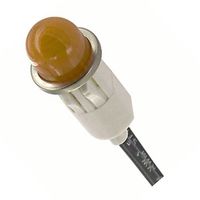 CHICAGO MINIATURE LIGHTING1050A3LAMP, INDICATOR, NEON, AMBER, 125V detail