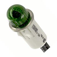 CHICAGO MINIATURE LIGHTING1052A5LAMP, INDICATOR, NEON, GREEN, 125V detail