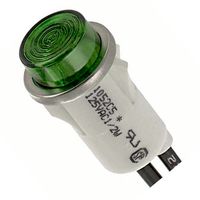 CHICAGO MINIATURE LIGHTING1052C5LAMP, INDICATOR, NEON, GREEN, 125V detail