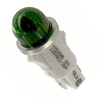 CHICAGO MINIATURE LIGHTING1052QA5LAMP, INDICATOR, NEON, GREEN, 125V detail