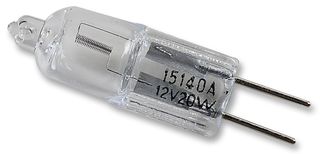 SUNNEX15140AHALOGEN LAMP, 12V, 20W, BI PIN detail