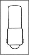 OSRAM SYLVANIA28MBLAMP, INCANDESCENT, BAYONET, 28V detail