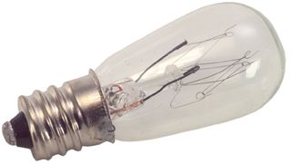 3S6/5 120V - LAMP, INCANDESCENT, CAND, 120V, 3W detail