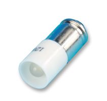 1512125W3D - LED, T-1 3/4, MID GROOVE, 12VAC/DC, WHT detail