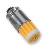 15121352 - LED, T-1 3/4, MID GROOVE, 24V, YEL detail