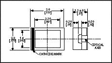 597-3301-502F - LED, GREEN, 16MCD, 563NM detail