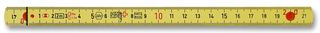 41020011 - RULER, FOLDING, PLASTIC, 2M detail