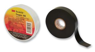 80610833867 - TAPE, SCOTCH SUPER 88, 19MMX20M, BLACK detail