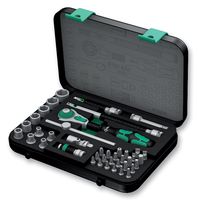 WERA8100 SA 4ZYKLOP RATCHET SET 1/4